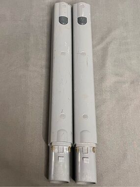 Genuine OEM Electrolux Canister Vaccum Electric Extension Wands Pair Gray